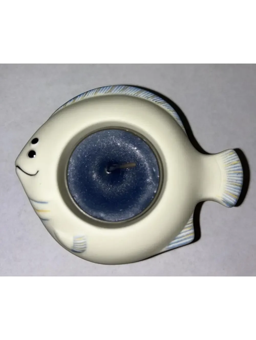 PartyLite Aqua Pals Floating Fish Tealight Candle Holders Retired P7144 Vintage - Picture 4 of 5